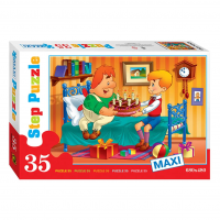 Пазл. 35 MAXI "Союзмультфильм: Малыш и Карлсон"