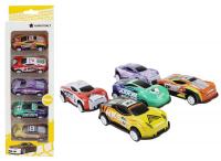 Набор машинок 5 шт. 1:64 инерционные, в ассортименте, в коробке 0125