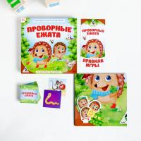 Лас Играс. 3747055 Настольная игра командная Проворные ежата